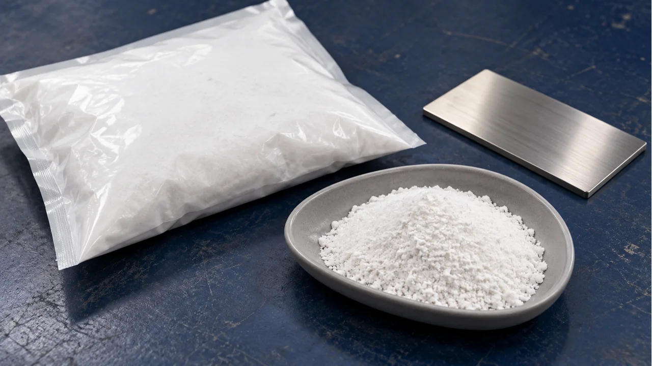 Metal-surface samples and the material sample
