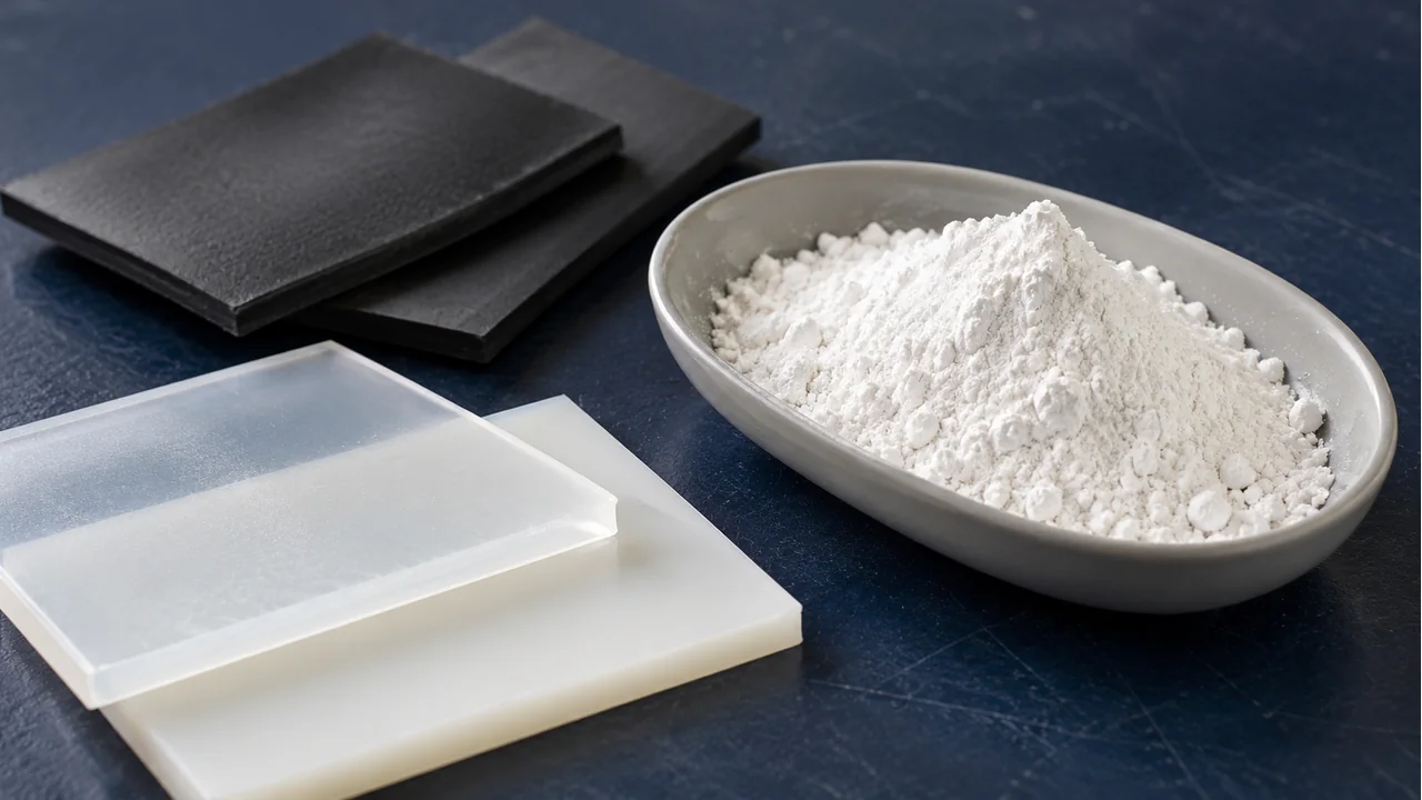 Compound and component samples and the material sample