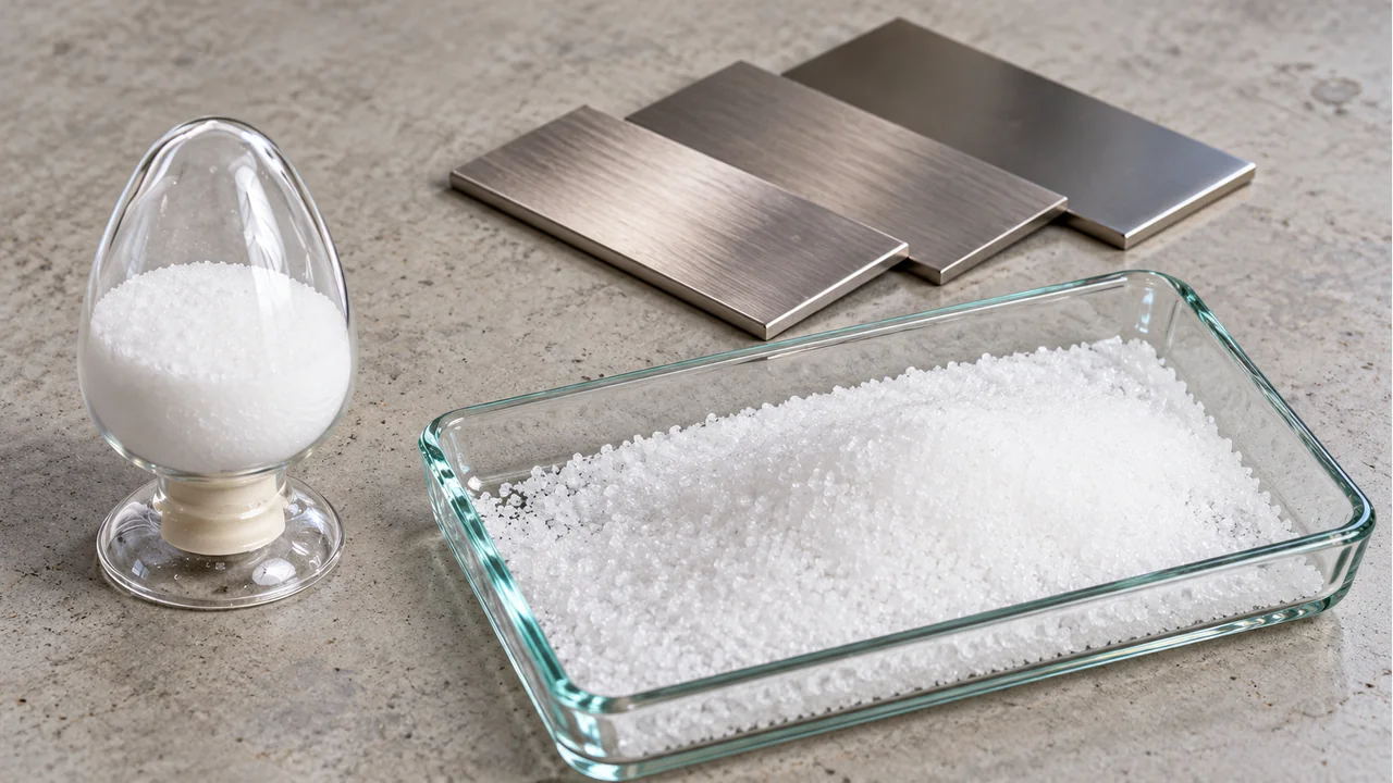 Metal-surface samples and the material sample