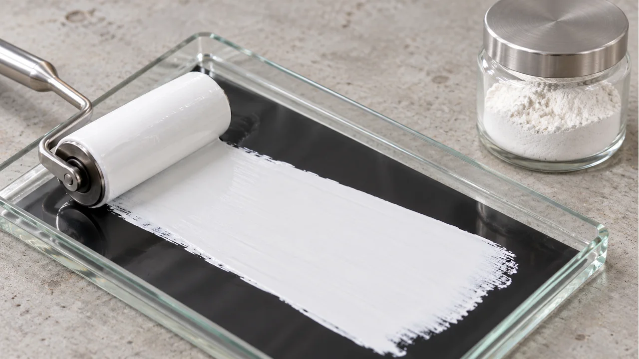 Printing-ink samples and the material sample