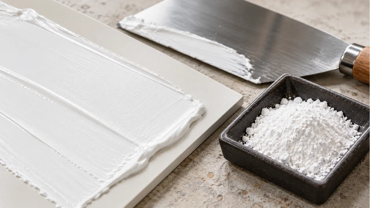 High-solids coating samples and the material sample